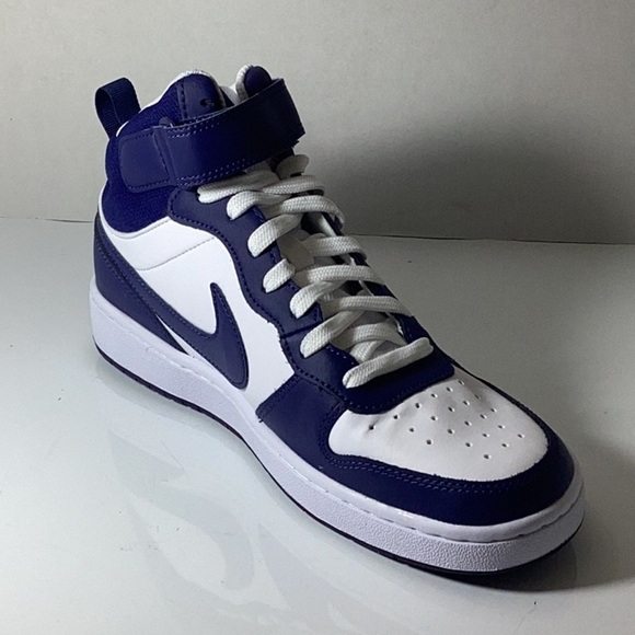 NIKE
COURT BOROUGH MID 2 SNEAKER BLUE/WHITE - Picture 6 of 12